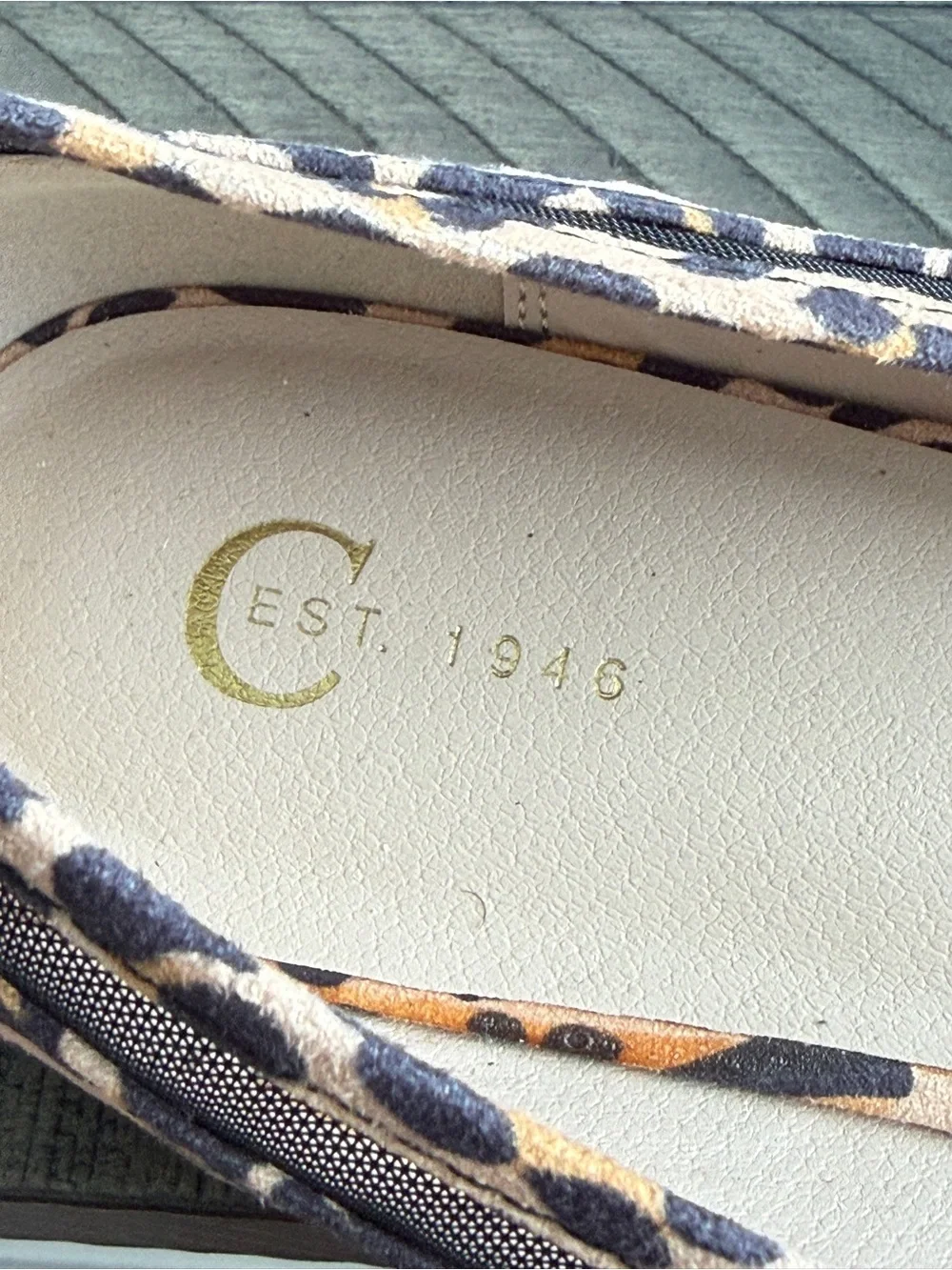 C est. 1946 Cato Leopard Print Flats Sheer Women's Size 9M